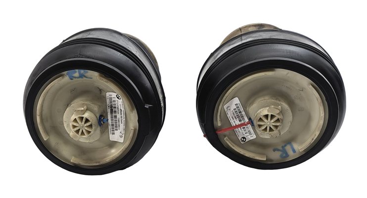 Thumbnail 2: 2007-2013 BMW X5 (E70) REAR STANDARD SUSPENSION AIR SPRING SHOCK BAG SET-2