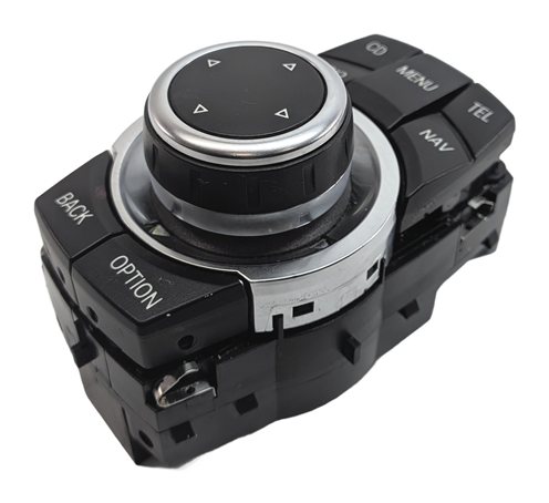Thumbnail 1: 10-14 BMW 135i 335i X5 X6 (E70 E71 E87 E90) STEREO NAVIGATION iDRIVE SWITCH KNOB