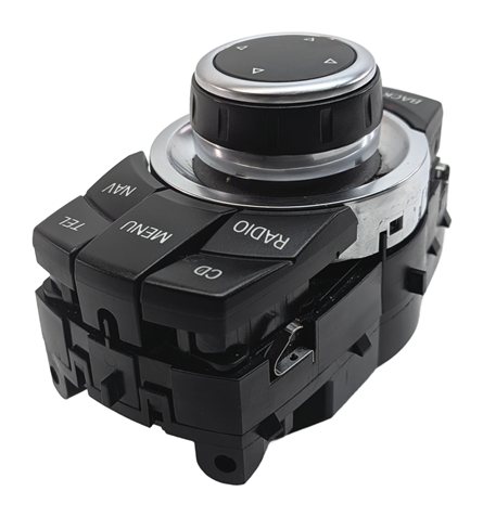 Thumbnail 4: 10-14 BMW 135i 335i X5 X6 (E70 E71 E87 E90) STEREO NAVIGATION iDRIVE SWITCH KNOB