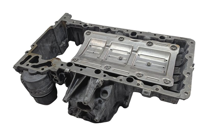 Thumbnail 7: 2008-2017 BMW X5 X5M X6 X6M (E70 E71 E72) 4.4L N63 S63 ENGINE LOWER OIL PAN