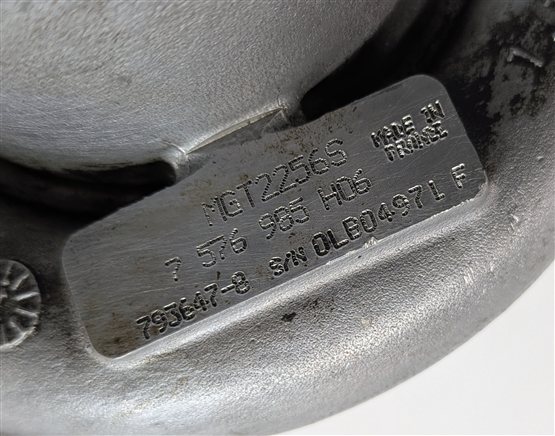 Thumbnail 11: 08-14 BMW 550i 750i X5 X6 (E70 E71 F01 F10) 4.4L N63 ENGINE LEFT TURBOCHARGER