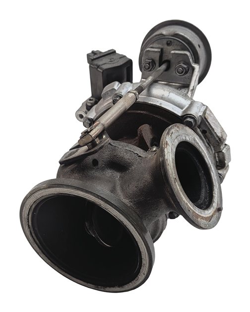 Thumbnail 4: 08-14 BMW 550i 750i X5 X6 (E70 E71 F01 F10) 4.4L N63 ENGINE LEFT TURBOCHARGER
