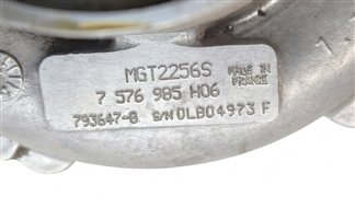 Thumbnail 12: 08-14 BMW 550i 750i X5 X6 (E70 E71 F01 F10) 4.4L N63 ENGINE RIGHT TURBOCHARGER