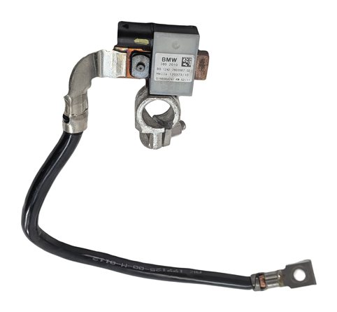 Thumbnail 1: 2012 BMW X5 (E70) 4.4L NEGATIVE GROUND BATTERY CABLE w/ IBS SENSOR