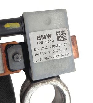 Thumbnail 5: 2012 BMW X5 (E70) 4.4L NEGATIVE GROUND BATTERY CABLE w/ IBS SENSOR
