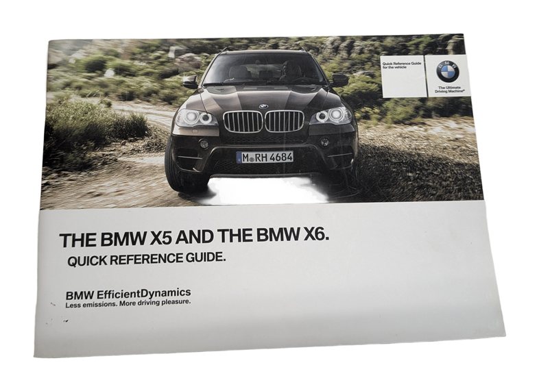 Thumbnail 2: 2012 BMW X5 (E70) 4.4L OWNER'S MANUAL BOOKLET DOCUMENT KIT w/ CASE