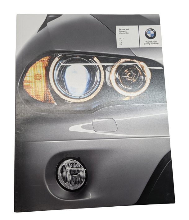 Thumbnail 4: 2012 BMW X5 (E70) 4.4L OWNER'S MANUAL BOOKLET DOCUMENT KIT w/ CASE