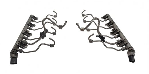 Thumbnail 3: 2012 BMW X5 (E70) 4.4L (N63) ENGINE FUEL RAIL INJECTOR ASSEMBLY SET/2