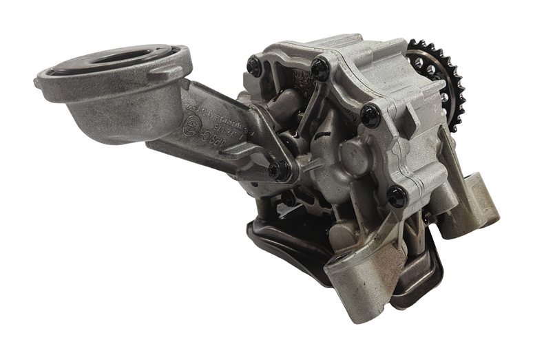 Thumbnail 3: 2012 BMW X5 (E70) 4.4L (N63) ENGINE OIL FLUID PUMP w/ PICKUP TUBE CHAIN