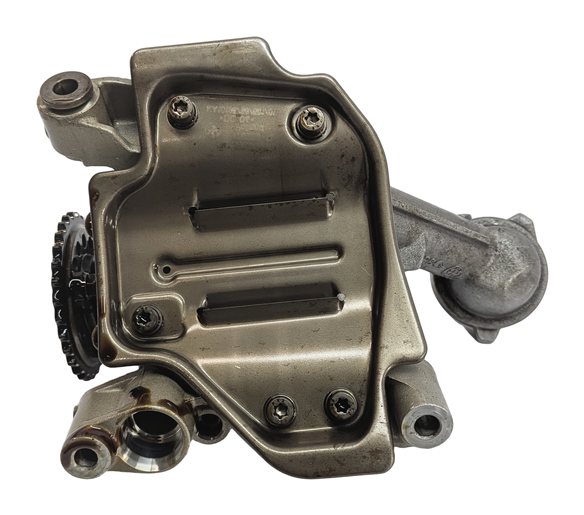 Thumbnail 6: 2012 BMW X5 (E70) 4.4L (N63) ENGINE OIL FLUID PUMP w/ PICKUP TUBE CHAIN