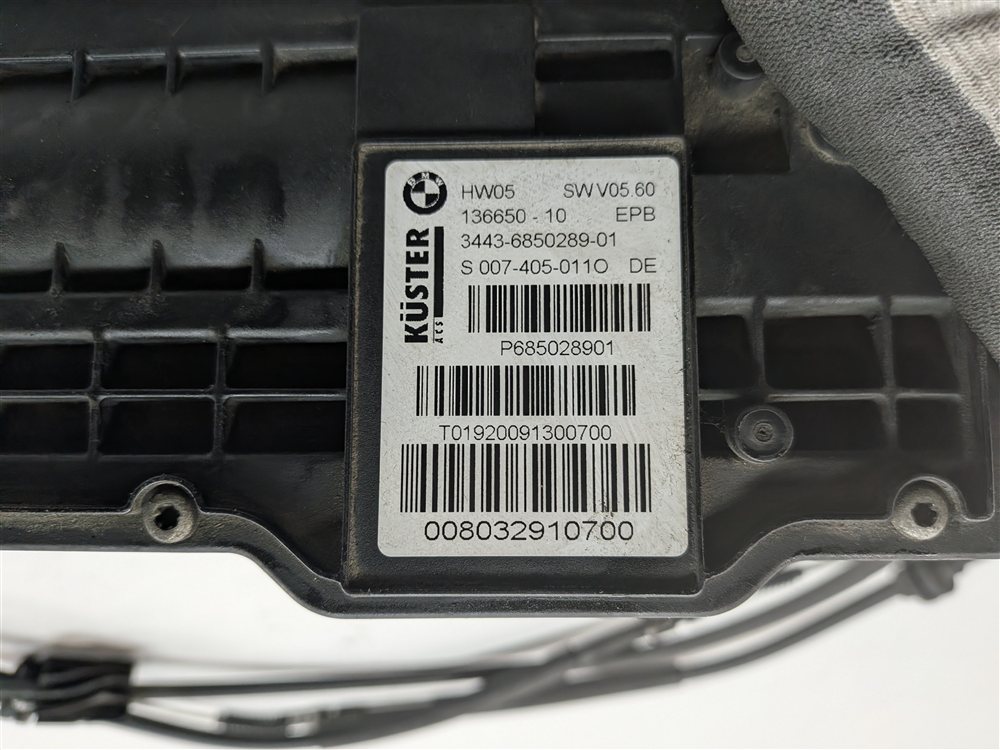 Thumbnail 6: 2012 BMW X5 (E70) ELECTRONIC EMERGENCY PARK PARKING BRAKE EPB MOTOR w/ CABLES