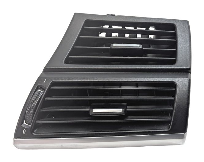 Thumbnail 2: 2012 BMW X5 (E70) FRONT RIGHT PASSENGER DASH HEAT AIR AC VENT GRILLE (Black)