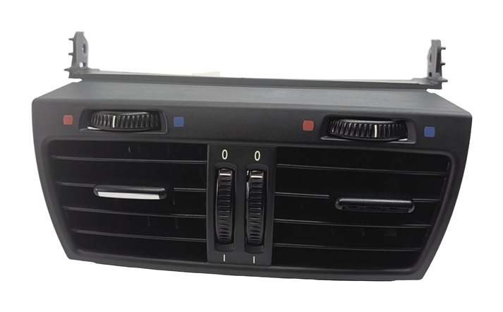 Thumbnail 2: 2012 BMW X5 (E70) REAR CENTER CONSOLE FRESH HEAT AIR AC VENT (Black)