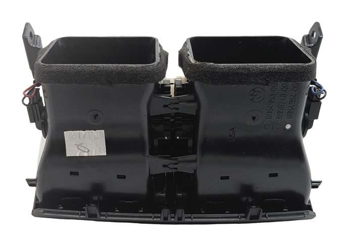 Thumbnail 4: 2012 BMW X5 (E70) REAR CENTER CONSOLE FRESH HEAT AIR AC VENT (Black)