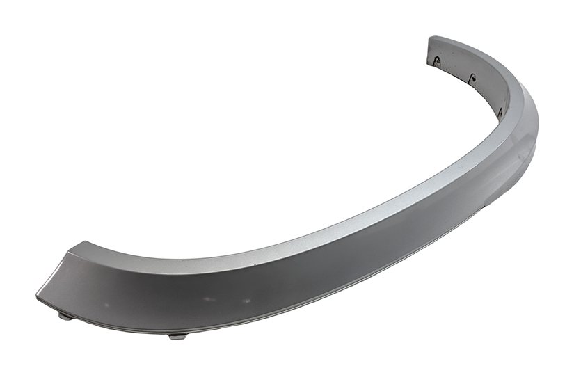 2012 BMW X5 (E70) REAR LEFT WHEEL OPENING ARCH MOLDING TRIM SILVER