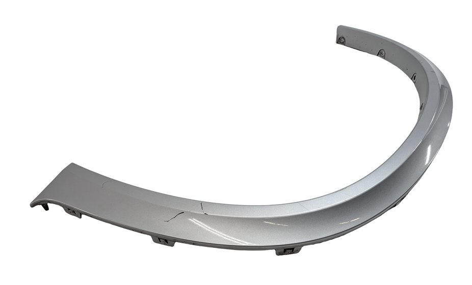 2012 BMW X5 (E70) REAR FENDER WHEEL ARCH OPENING MOLDING TRIM SILVER