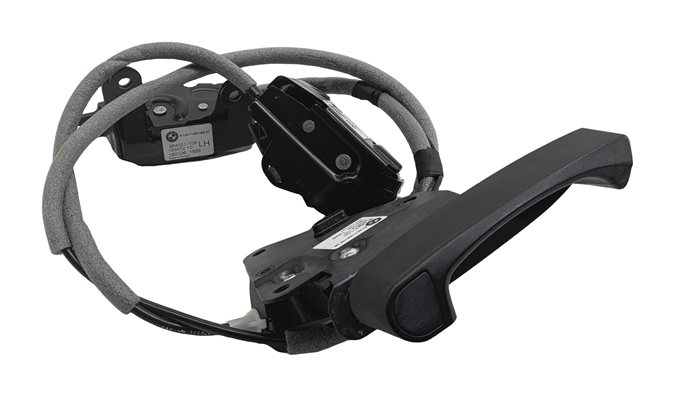 Thumbnail 2: 2012 BMW X5 (E70) REAR TRUNK HATCH LID LOWER LOCK LATCH SET/3 w/ RELEASE HANDLE