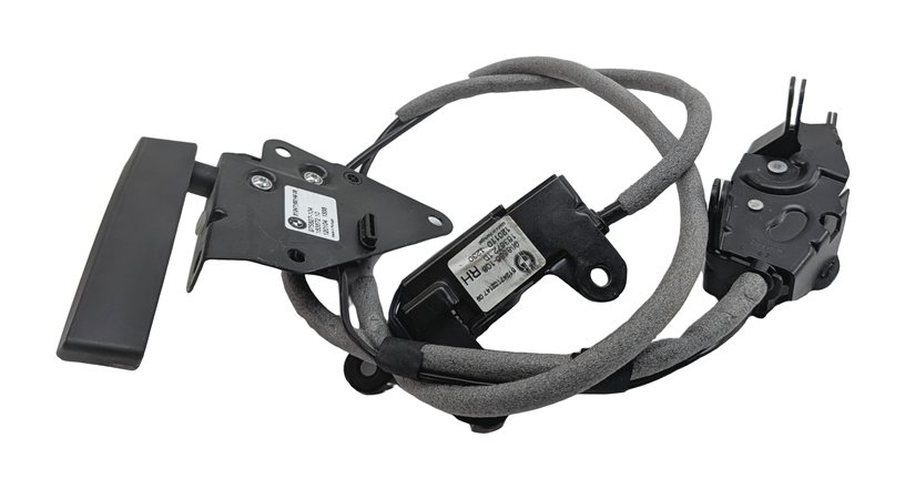 Thumbnail 3: 2012 BMW X5 (E70) REAR TRUNK HATCH LID LOWER LOCK LATCH SET/3 w/ RELEASE HANDLE