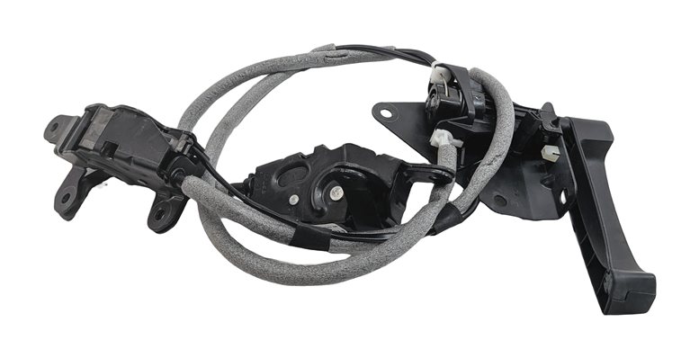 Thumbnail 5: 2012 BMW X5 (E70) REAR TRUNK HATCH LID LOWER LOCK LATCH SET/3 w/ RELEASE HANDLE