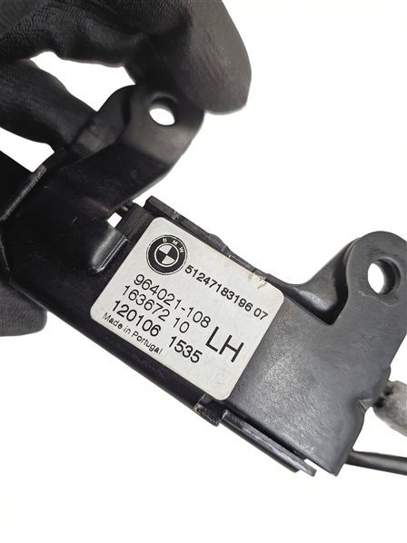 Thumbnail 6: 2012 BMW X5 (E70) REAR TRUNK HATCH LID LOWER LOCK LATCH SET/3 w/ RELEASE HANDLE