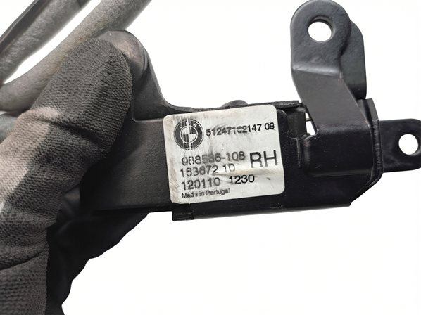 Thumbnail 7: 2012 BMW X5 (E70) REAR TRUNK HATCH LID LOWER LOCK LATCH SET/3 w/ RELEASE HANDLE