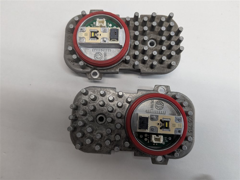 Thumbnail 6: 2012 BMW X5 (E70) HEADLIGHT BALLAST DRL CONTROL MODULE COMPUTER SET/5
