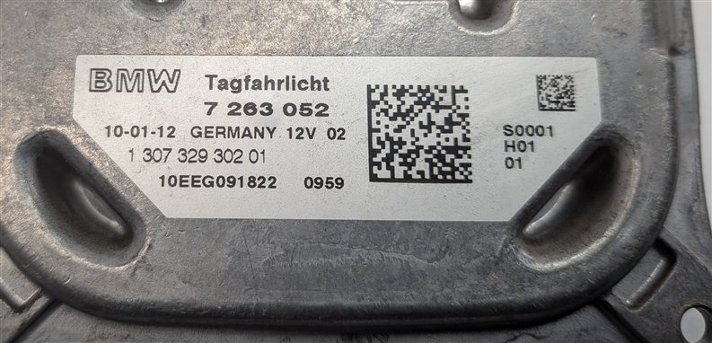 Thumbnail 10: 2012 BMW X5 (E70) HEADLIGHT BALLAST DRL CONTROL MODULE COMPUTER SET/5