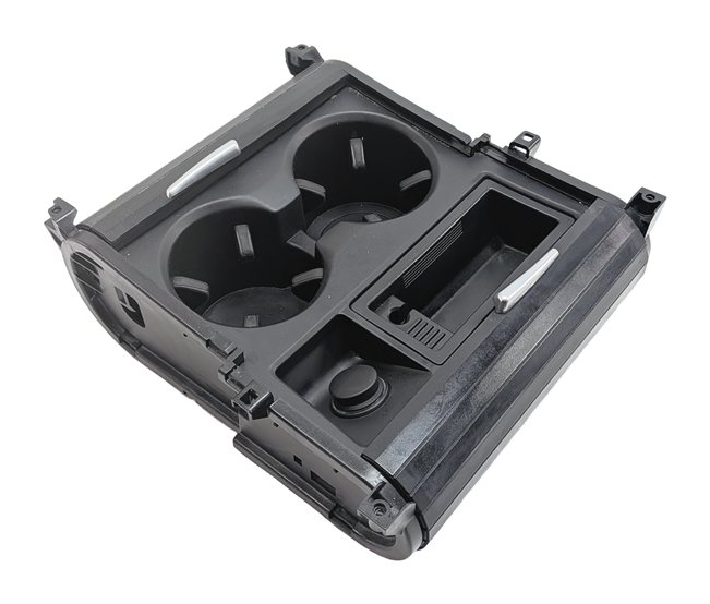 2012 BMW X5 (E70) FRONT CENTER CONSOLE CUP HOLDER w/ ASHTRAY 12V SOCKET