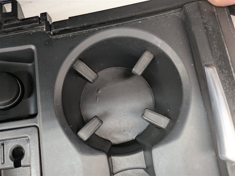 Thumbnail 9: 2012 BMW X5 (E70) FRONT CENTER CONSOLE CUP HOLDER w/ ASHTRAY 12V SOCKET