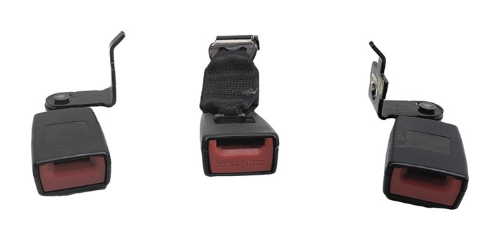 Thumbnail 3: 2012 BMW X5 (E70) REAR SEAT SEATBELT BUCKLE RECEIVER SET/3 (Beige)