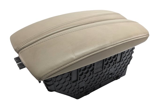 2010-2013 BMW X5 X5M (E70) FRONT CENTER CONSOLE STORAGE BOX ARM REST (Black)