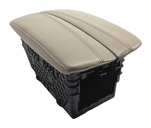 Thumbnail 2: 2010-2013 BMW X5 X5M (E70) FRONT CENTER CONSOLE STORAGE BOX ARM REST (Black)