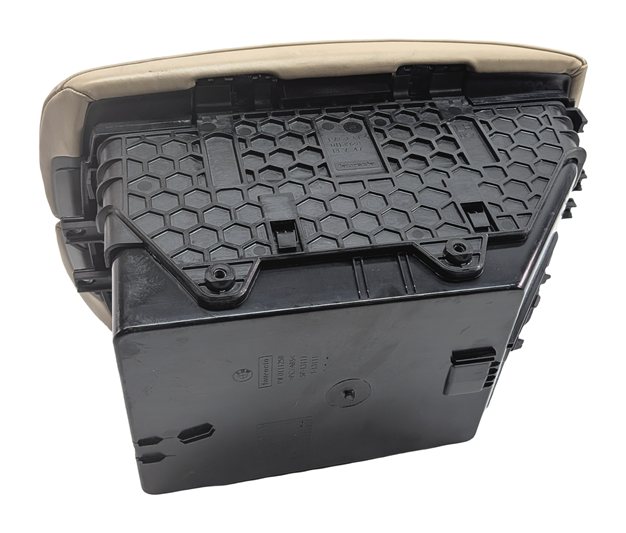 Thumbnail 3: 2010-2013 BMW X5 X5M (E70) FRONT CENTER CONSOLE STORAGE BOX ARM REST (Black)