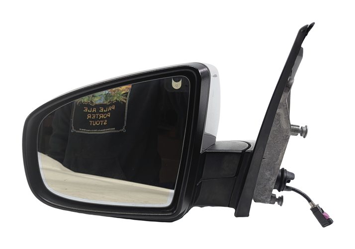 Thumbnail 3: 2010-2013 BMW X5 (E70) LEFT PFOLD MEM AUTODIM CAMERA HEATED DOOR MIRROR (Silver)