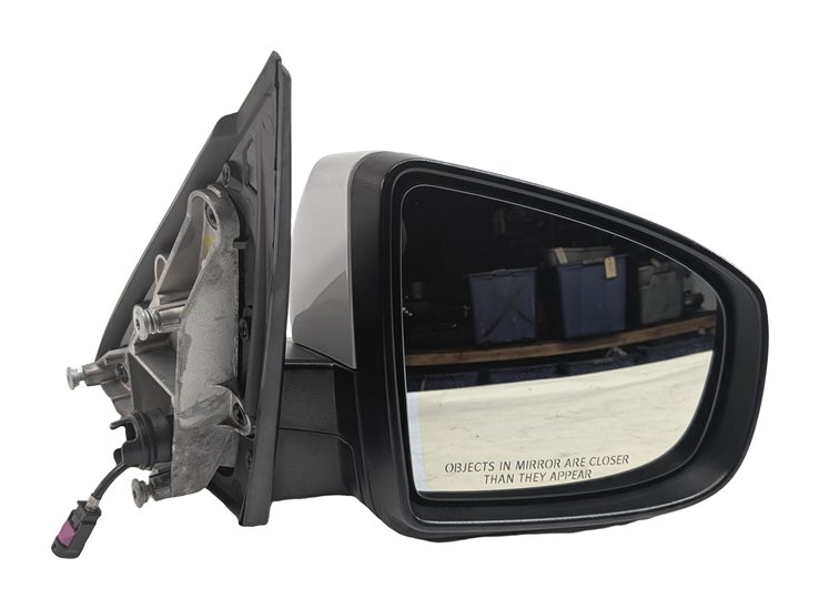 Thumbnail 3: 10-13 BMW X5 (E70) RIGHT P-FOLD MEM AUTODIM CAMERA HEATED DOOR MIRROR (Silver)