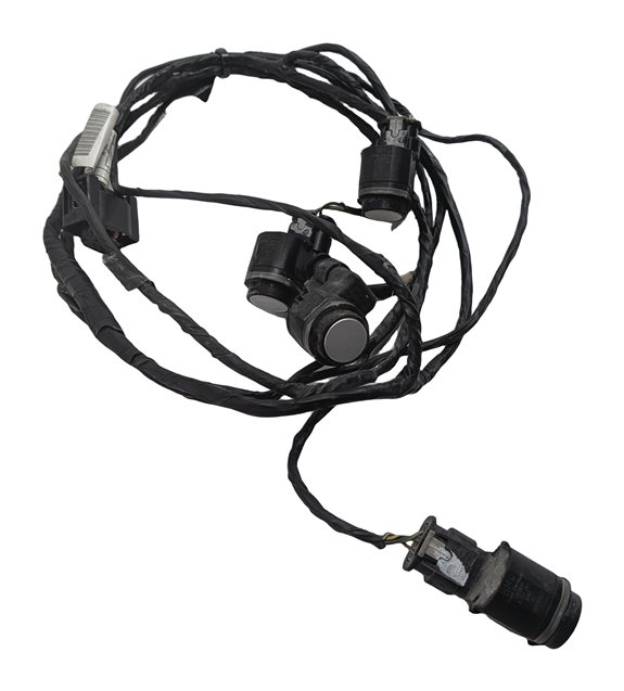 2012 BMW X5 (E70) FRONT PARK ASSIST PDC SENSOR SET/4 w/ HARNESS (Silver)
