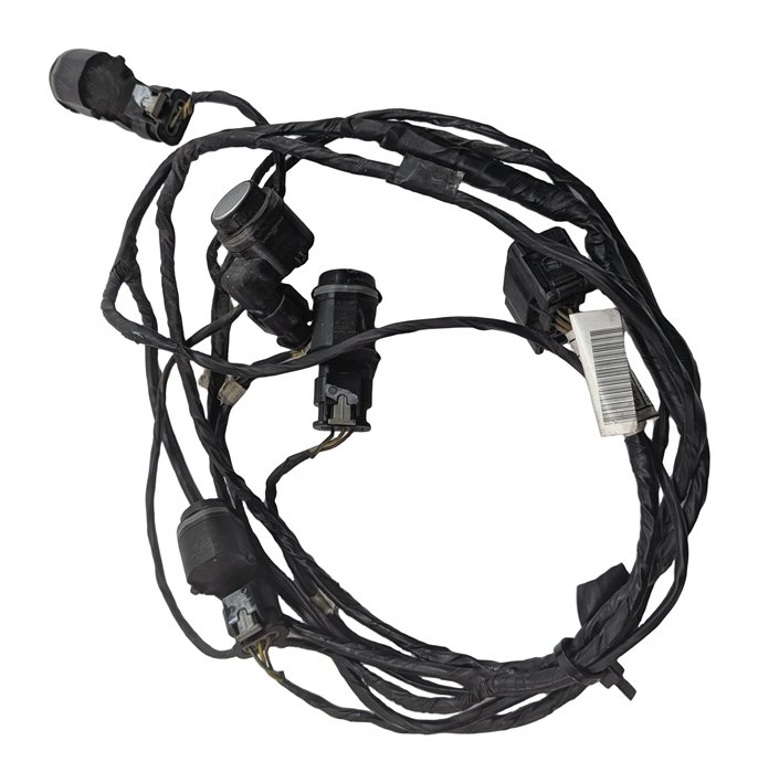 Thumbnail 3: 2012 BMW X5 (E70) FRONT PARK ASSIST PDC SENSOR SET/4 w/ HARNESS (Silver)