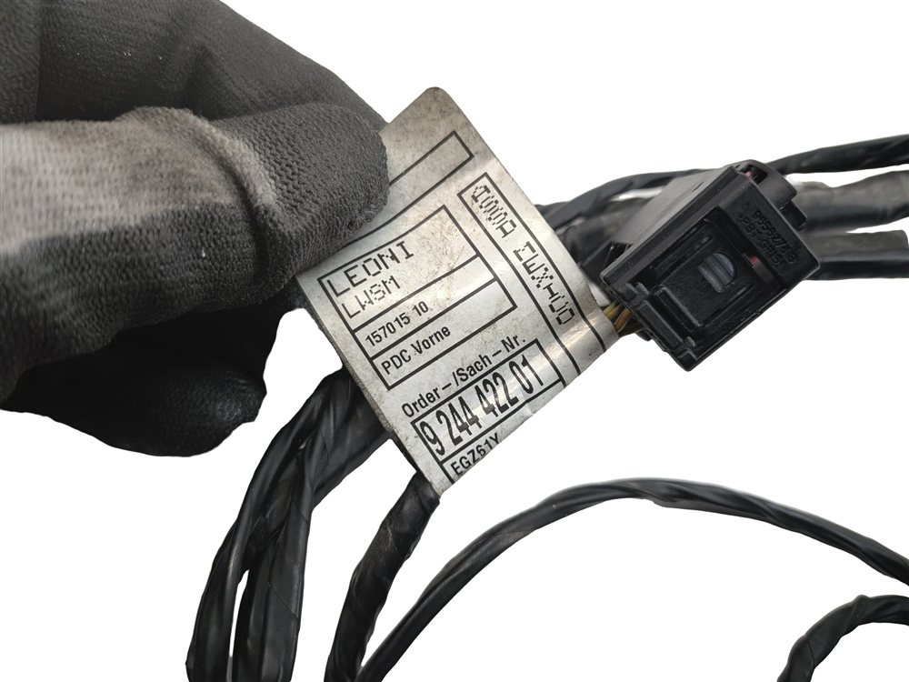 Thumbnail 7: 2012 BMW X5 (E70) FRONT PARK ASSIST PDC SENSOR SET/4 w/ HARNESS (Silver)