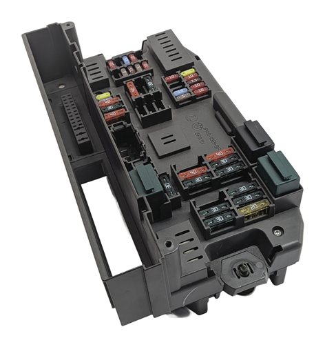 Thumbnail 4: 2012 BMW X5 (E70) 4.4L FRONT POWER DISTRIBUTION SAM FUSE BOX RELAY CARRIER