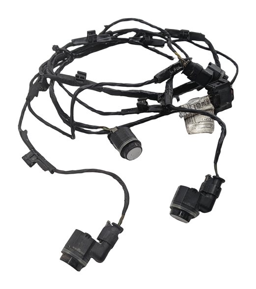 2012 BMW X5 (E70) REAR PARK ASSIST PDC SENSOR SET w/ WIRE HARNESS (Silver)