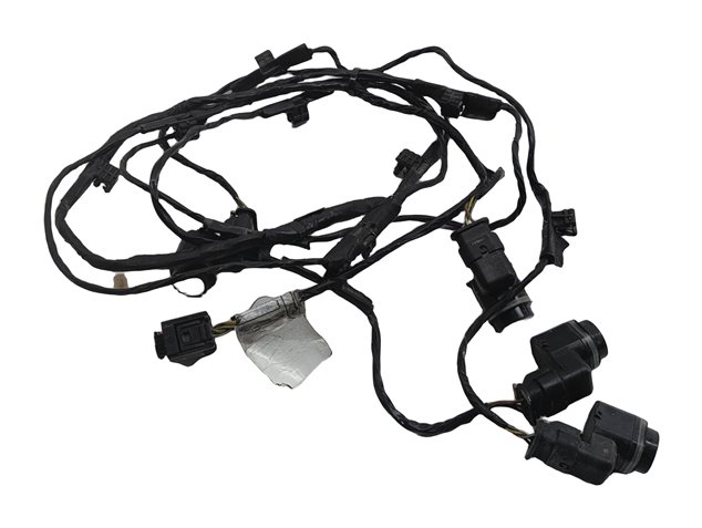 Thumbnail 5: 2012 BMW X5 (E70) REAR PARK ASSIST PDC SENSOR SET w/ WIRE HARNESS (Silver)