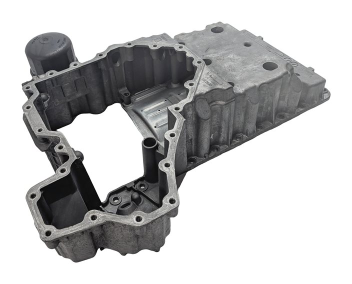09-19 BMW 550i 550iGT 650i 750i F01 F07 F10 RWD 4.4L N63 UPPER ENGINE OIL PAN