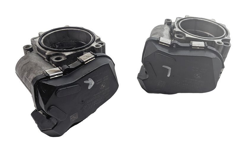 Thumbnail 2: 08-18 BMW 5 6 7 M5 M6 (E70 F01 F10 F12 F15 F16) 4.4L ENGINE THROTTLE BODY SET-2
