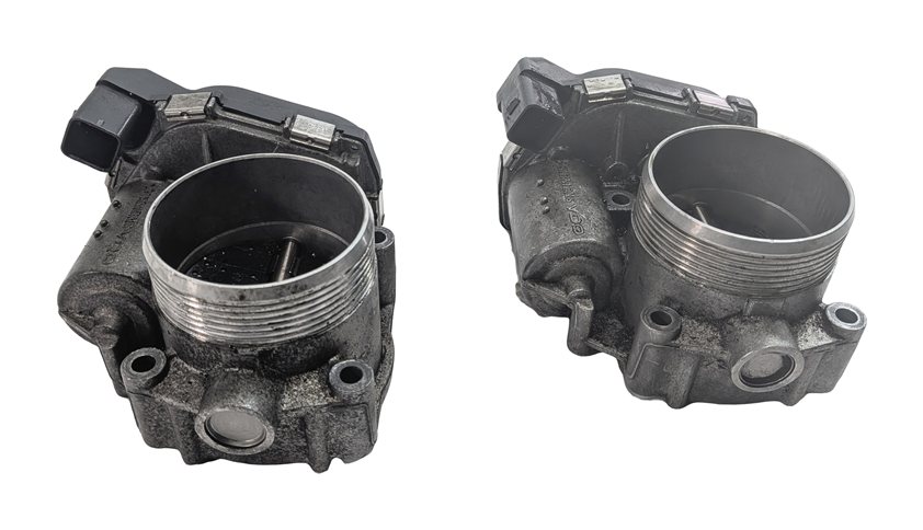 Thumbnail 4: 08-18 BMW 5 6 7 M5 M6 (E70 F01 F10 F12 F15 F16) 4.4L ENGINE THROTTLE BODY SET-2
