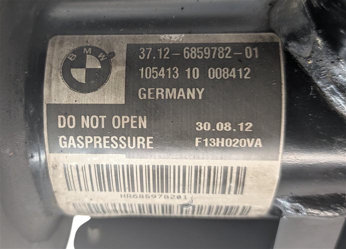 Thumbnail 4: 12-17 BMW 6 SERIES F06 F12 F13 REAR RIGHT EDC ADAPTIVE SUSPENSION SHOCK STRUT