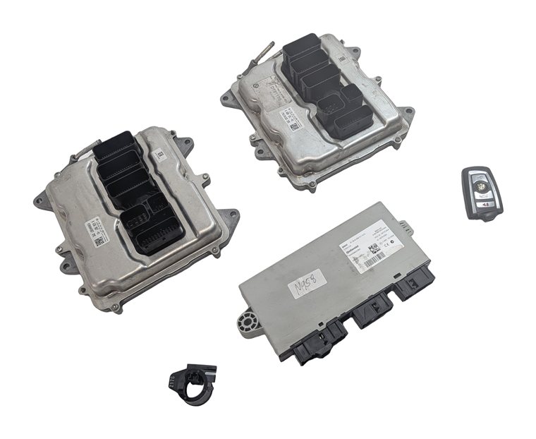 13-14 BMW 650I 550IGT 750I ALPINA B7 4.4L N63 DME CAS4 KEY ECU MODULE SET/5