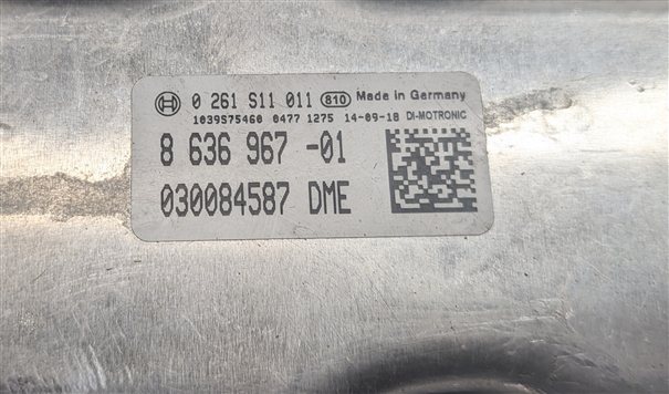 Thumbnail 15: 13-14 BMW 650I 550IGT 750I ALPINA B7 4.4L N63 DME CAS4 KEY ECU MODULE SET/5