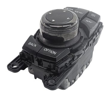 Thumbnail 3: 12-15 BMW 640i 650i M6 (F06 F12 F13) STEREO NAVIGATON MEDIA i-DRIVE KNOB SWITCH
