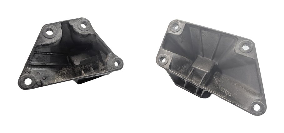Thumbnail 4: 2013 BMW 650I F06 4.4L N63 ENGINE LEFT/RIGHT MOTOR SUPPORT MOUNT SET/2