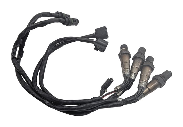 Thumbnail 3: 2013 BMW 650I F06 4.4L N63 ENGINE PRE POST CAT O2 OXYGEN LAMBDA SENSOR SET/4
